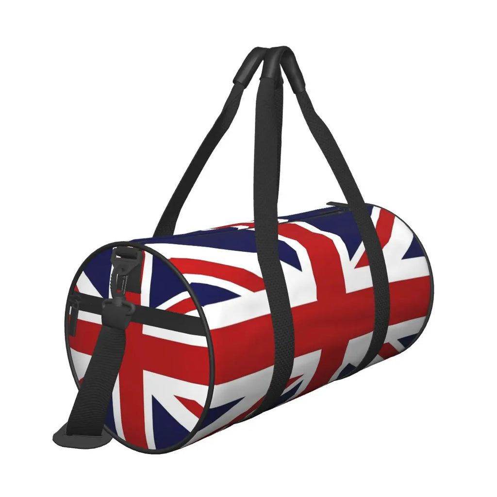 Union Jack Flag Large Duffle Gym Bag