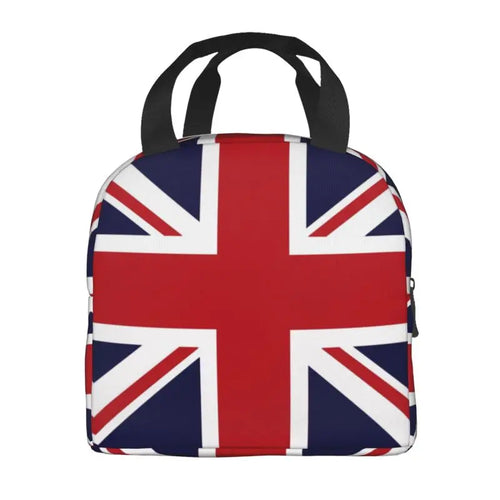 Union Jack Flag Insulated Lunch Bag